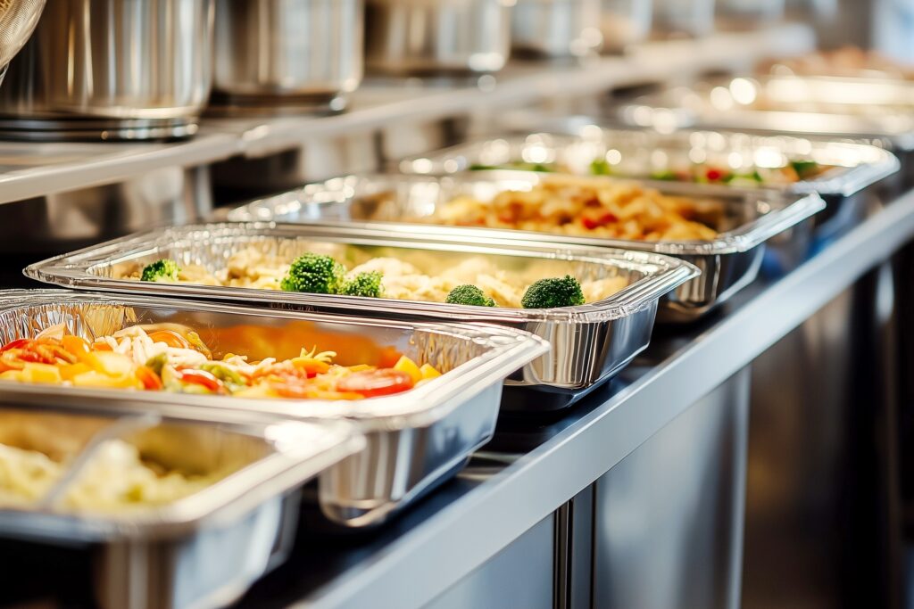 朝食バイキングビュッフェの一例